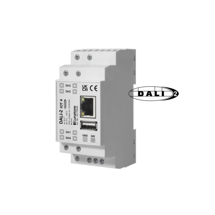 Ethernet/IoT valdiklis DALI-2 IoT4, 4 kanalų nuotrauka